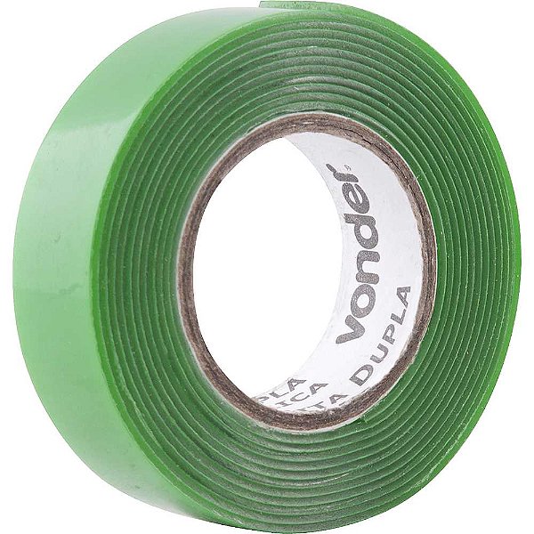 Fita dupla face acrílica 19mm x 2m VONDER