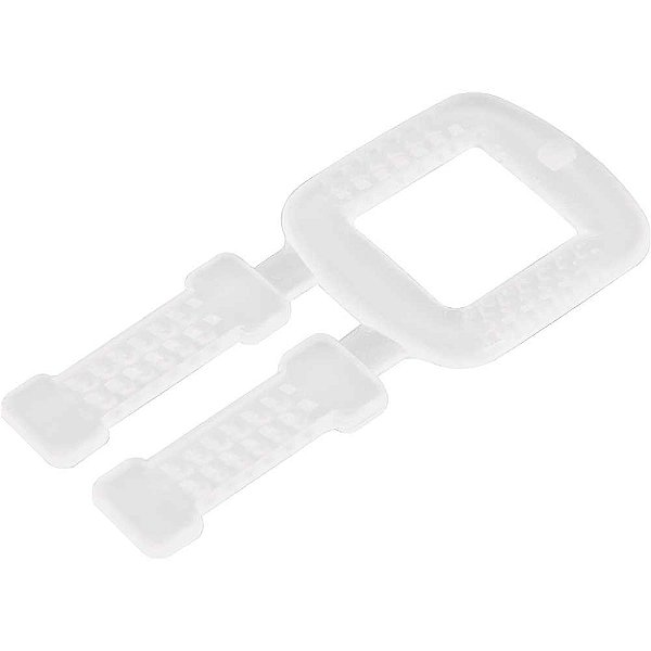 Fivela plástica para selar fita plástica de 10mm a 13mm com 1.000 peças YNO