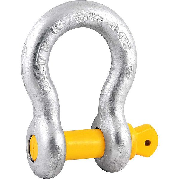 Manilha curva 1.1/2" 17,0t VONDER PLUS