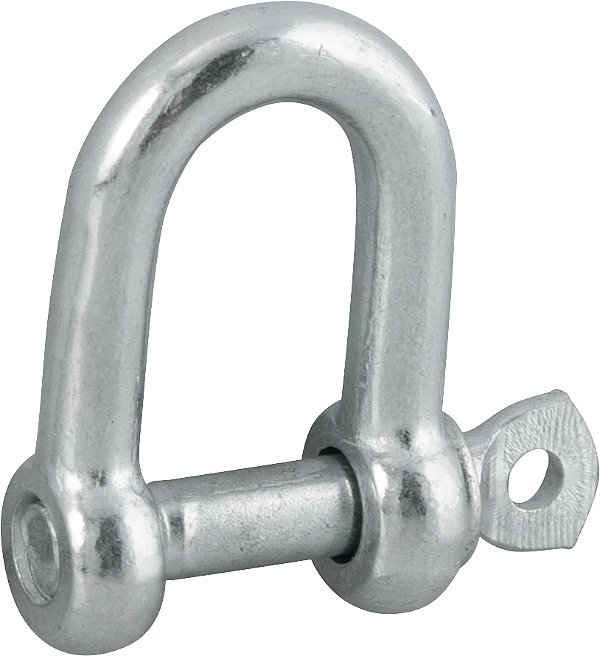 Manilha reta para cabo de aço 3/16" NOVE54