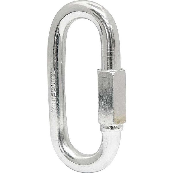 Mosquetão reto com rosca 1/2" VONDER