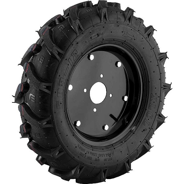Roda completa para Microtrator MTV 1000 lado direito VONDER