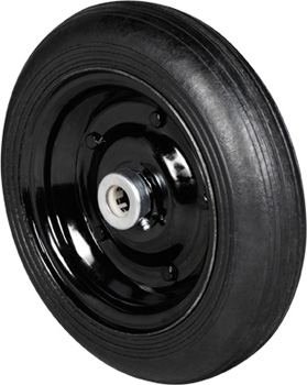 Roda completa 330mm x 8" borracha maciça R 3308 PMR SCHIOPPA