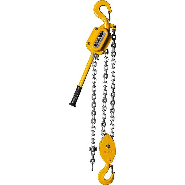 Talha com alavanca 3,0 toneladas (3 tf) elevação 3,0m 3000E BERG STEEL