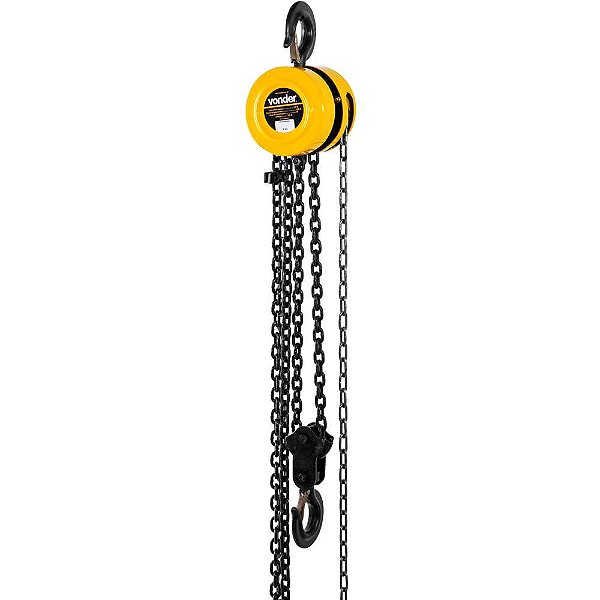 Talha manual 2 toneladas (2 tf) elevação 3m VONDER