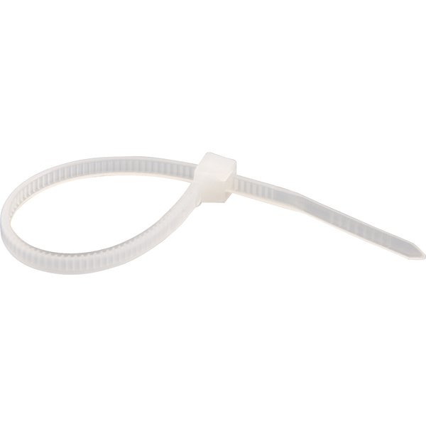 Abraçadeira de nylon branca 200mm x 2,5mm com 100 peças VONDER
