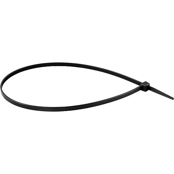 Abraçadeira de nylon preta 400mm x 4,8mm com 1.000 peças VONDER