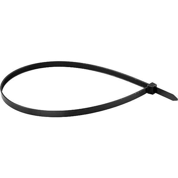 Abraçadeira de nylon preta 640mm x 12,0mm com 10 peças VONDER