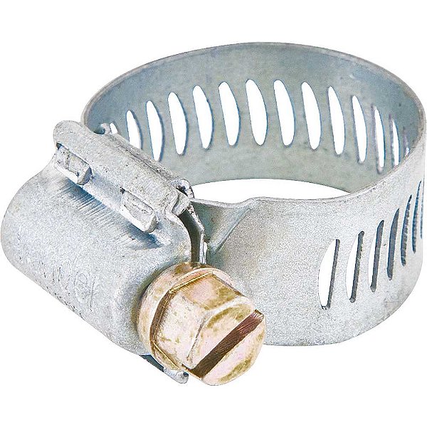 Abraçadeira rosca sem fim 16mm a 27mm com 6 peças AE 1927 VONDER