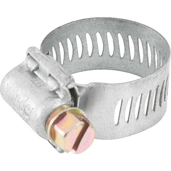 Abraçadeira rosca sem fim 19mm a 27mm com 50 peças AL 1927 VONDER