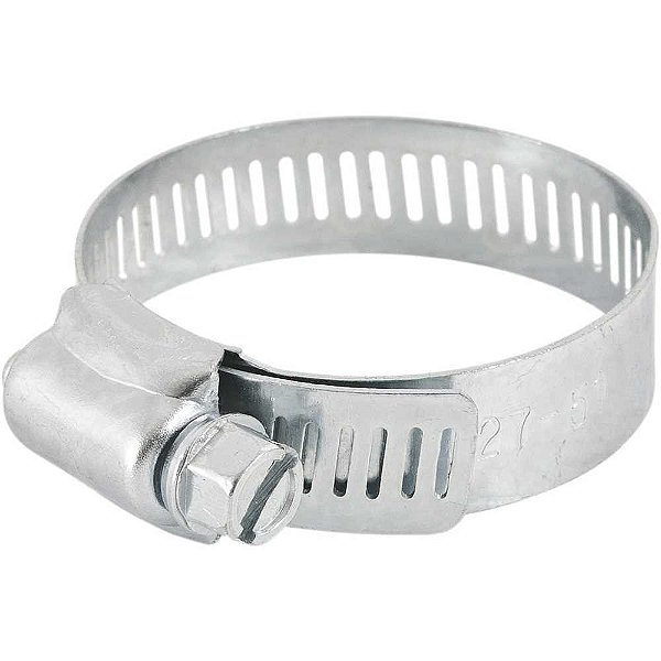 Abraçadeira rosca sem fim 27mm a 51mm com 12 peças NOVE54