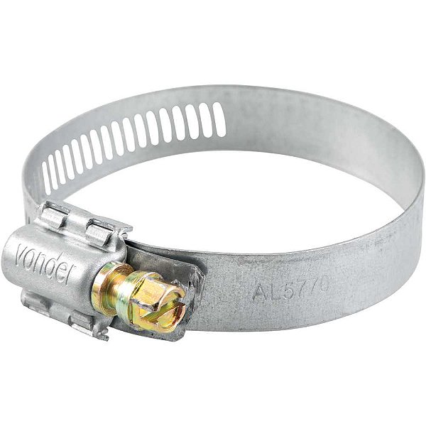 Abraçadeira rosca sem fim 50mm a 69mm com 4 peças AL 5770 VONDER