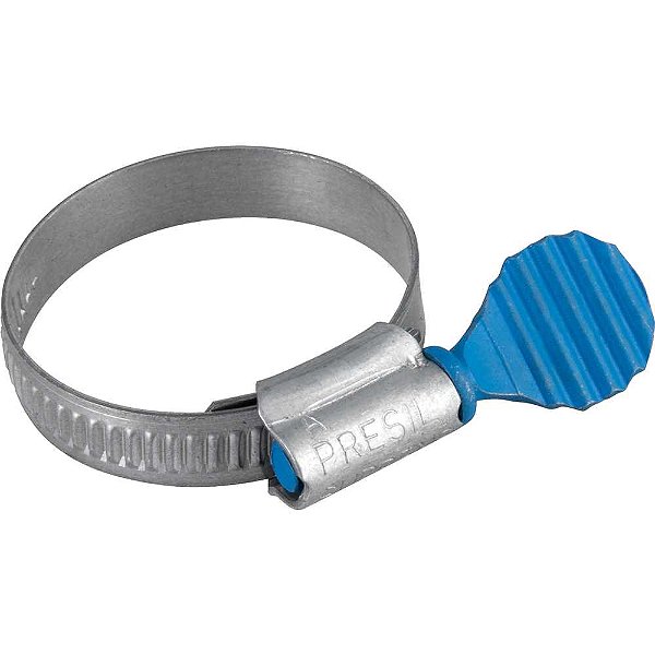 Abraçadeira tipo borboleta 32mm a 44mm fita com 9mm de largura 20 peças Presil PAN-3244 SUPRENS