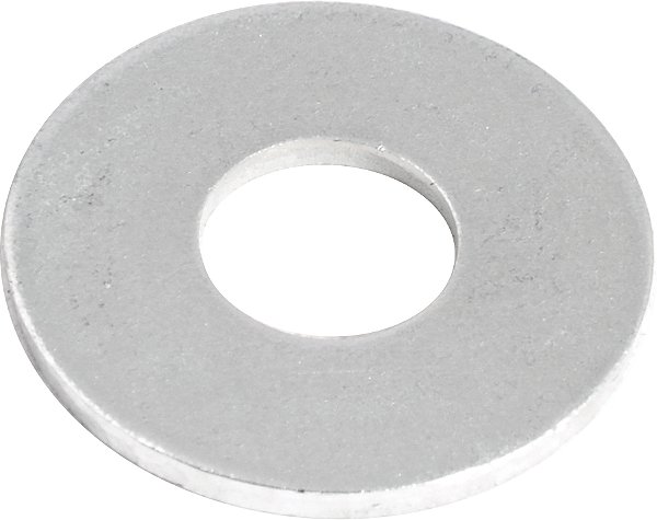 Arruela lisa 1/4" zincada cartela com 20 peças VONDER