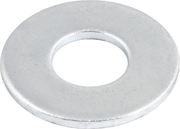 Arruela lisa 3/8" zincada cartela com 20 peças VONDER