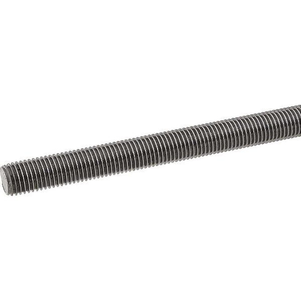 Barra roscada polida 1/2" rosca UNC contém 10 peças com 1 metro VONDER
