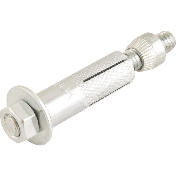 Chumbador CBV com prisioneiro 1/4" x 65mm VONDER - 100 unidades