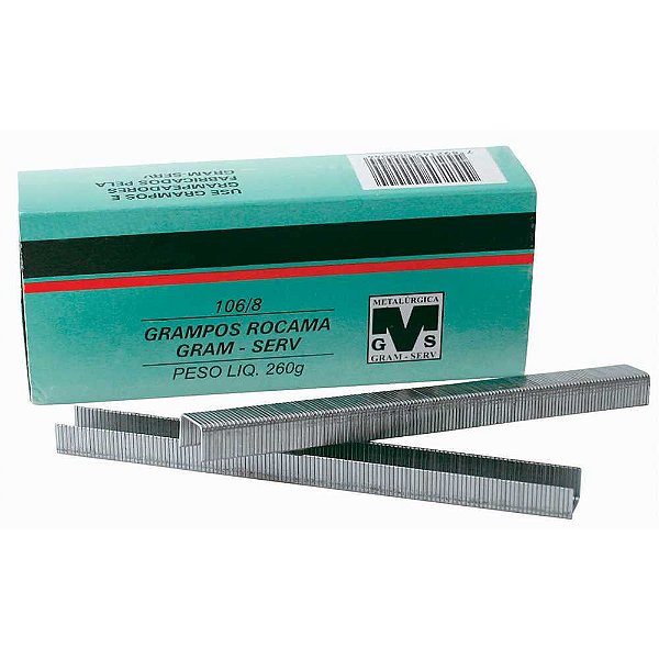 Grampo 8mm 106/8 ROCAMA