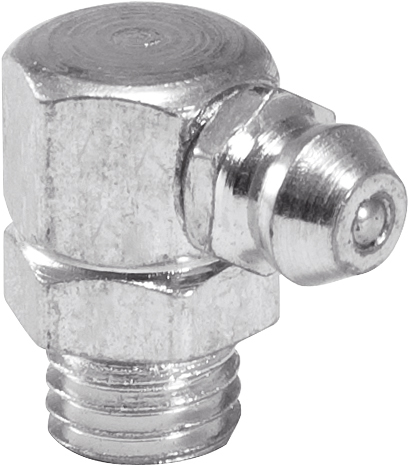 Graxeira curva 5/16" UNF 90° SAE 24 fios VONDER