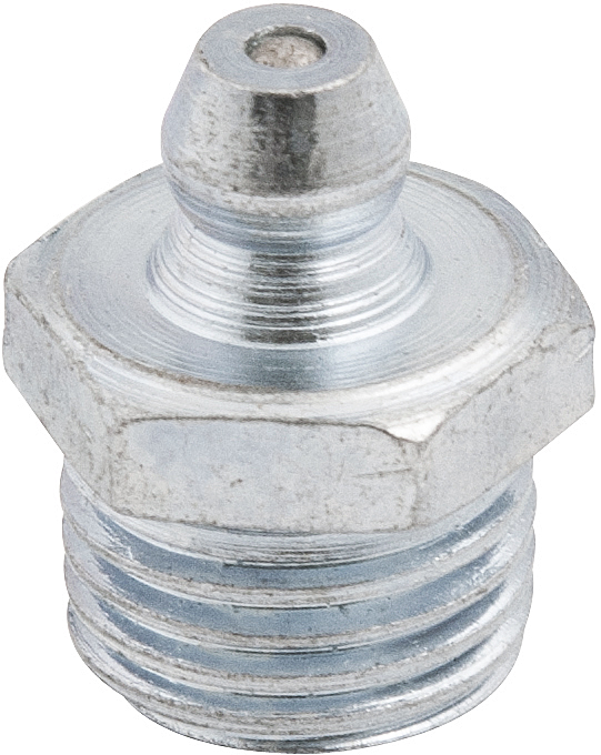 Graxeira reta 1/2" BSP rosca 1/4" gás VONDER