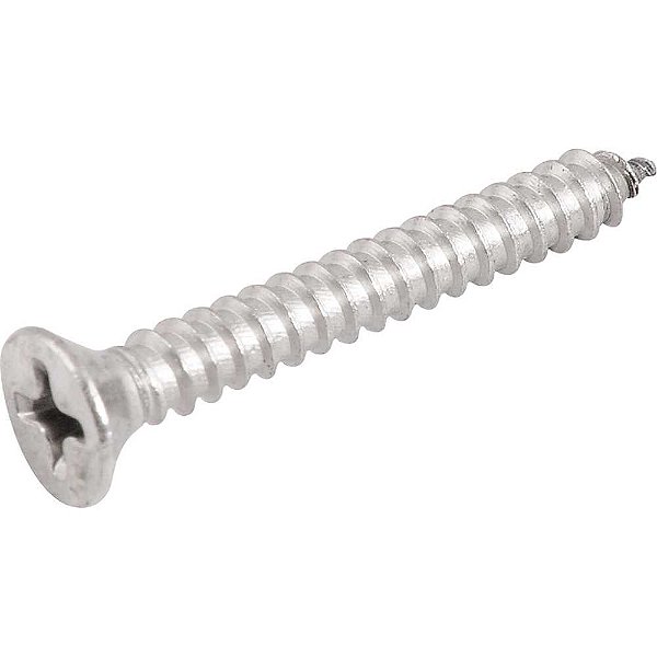 Parafuso autoatarraxante inox 4,2mm x 32,0mm cabeça chata phillips VONDER
