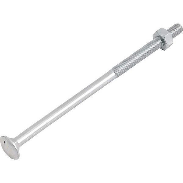 Parafuso francês zincado 1/4" x 5" com porca VONDER