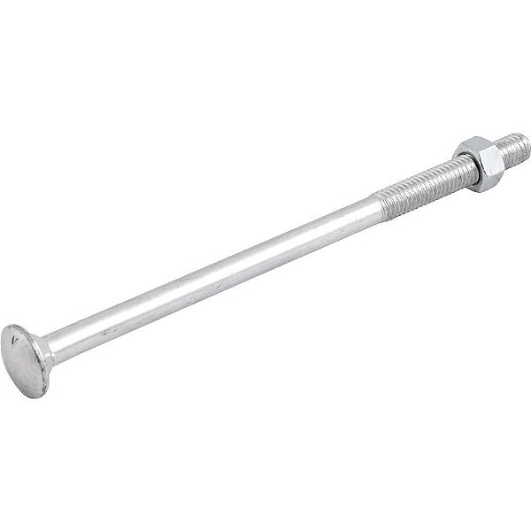 Parafuso francês zincado 3/8" x 7" com porca caixa com 50 peças VONDER