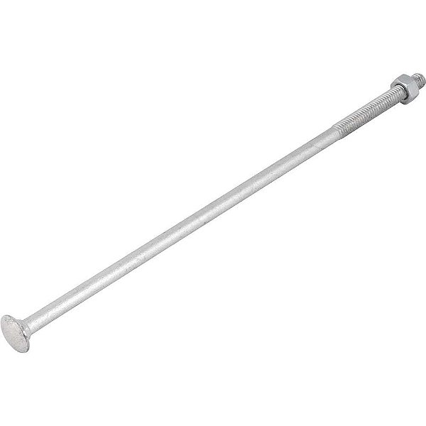 Parafuso francês zincado 5/16" x 10" com porca VONDER