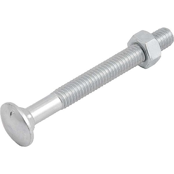 Parafuso francês zincado 5/16" x 3" com porca VONDER