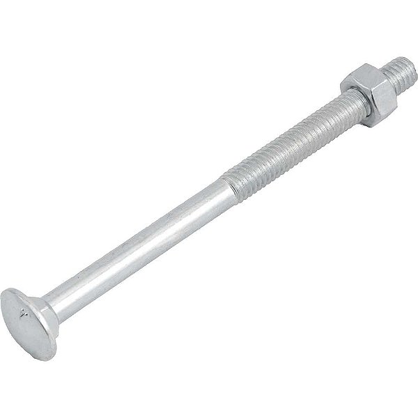 Parafuso francês zincado 5/16" x 4.1/2" com porca VONDER