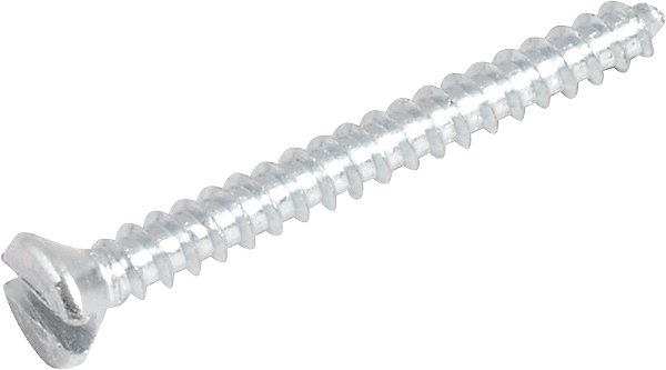 Parafuso madeira 2,5mm x 25mm cabeça chata zincado VONDER