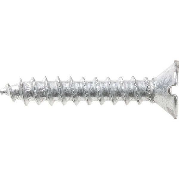 Parafuso madeira 3,5mm x 20mm cabeça chata zincado caixa com 500 peças VONDER