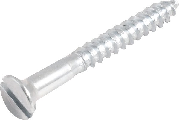 Parafuso madeira 3,5mm x 30mm cabeça chata zincado VONDER