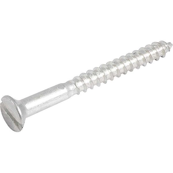 Parafuso madeira 3,8mm x 40mm cabeça chata zincado VONDER