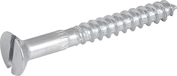 Parafuso madeira 4,8mm x 40mm cabeça chata zincado VONDER