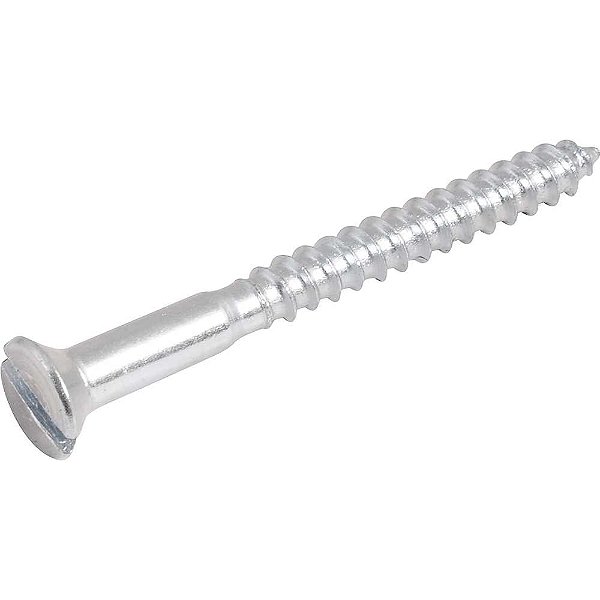 Parafuso madeira 4,8mm x 50mm cabeça chata zincado VONDER
