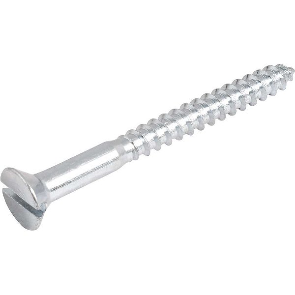 Parafuso madeira 6,1mm x 65mm cabeça chata zincado VONDER