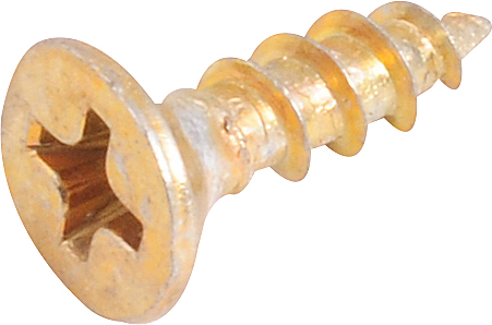 Parafuso madeira chipboard cabeça chata fenda cruzada/phillips 3,5mm x 12,0mm VONDER