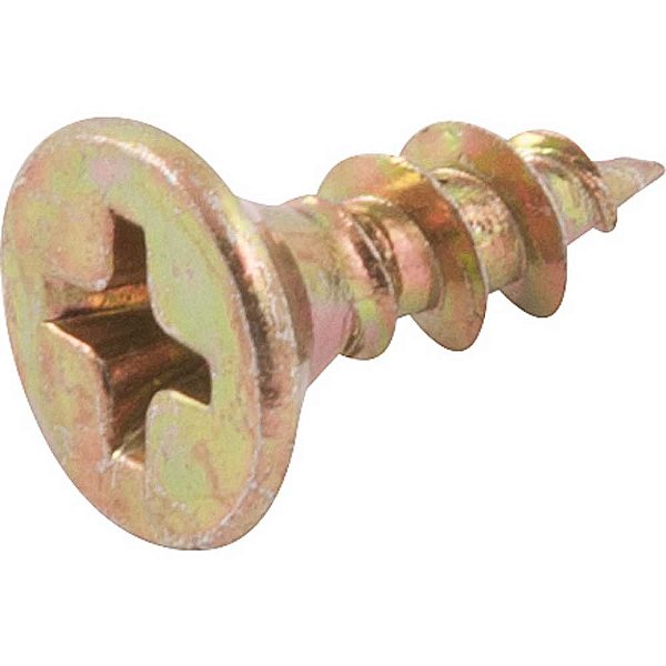 Parafuso madeira chipboard cabeça chata fenda cruzada/phillips 4,0mm x 12,0mm caixa com 500 peças VONDER