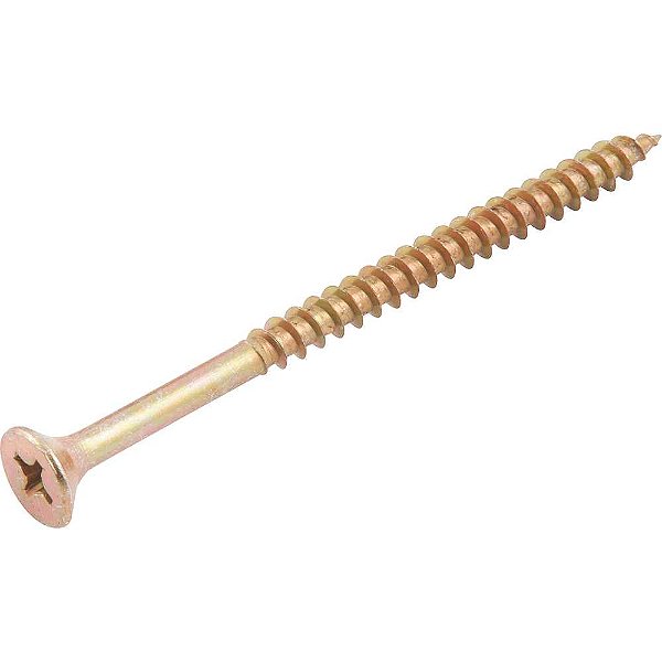 Parafuso madeira chipboard cabeça chata fenda cruzada/phillips 6,0mm x 90,0mm VONDER