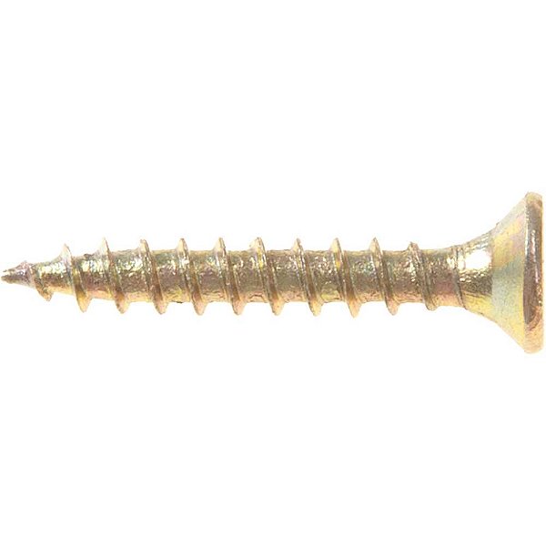 Parafuso madeira chipboard cabeça chata fenda cruzada/pozidrive 3,0mm x 20,0mm caixa com 1.000 peças VONDER