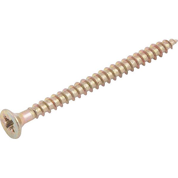 Parafuso madeira chipboard cabeça chata fenda cruzada/pozidrive 3,0mm x 40,0mm caixa com 1.000 peças VONDER