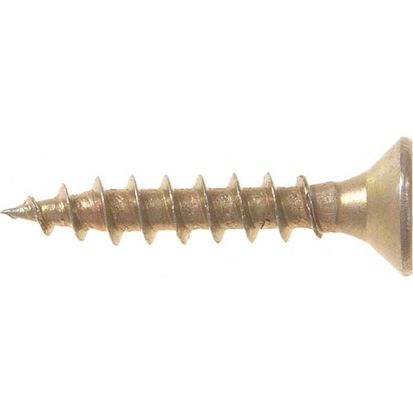 Parafuso madeira chipboard cabeça chata fenda cruzada/pozidrive 3,5mm x 20,0mm caixa com 500 peças VONDER