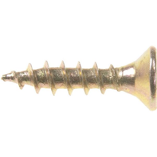 Parafuso madeira chipboard cabeça chata fenda cruzada/pozidrive 3,5mm x 16,0mm caixa com 500 peças VONDER