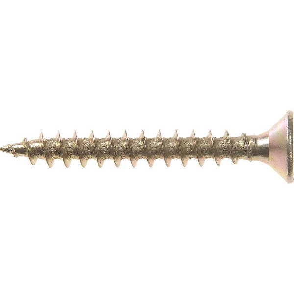 Parafuso madeira chipboard cabeça chata fenda cruzada/pozidrive 5,0mm x 40,0mm caixa com 500 peças VONDER