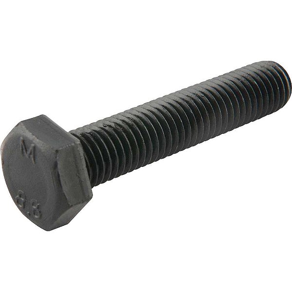 Parafuso sextavado 8.8 12mm x 60mm MA rosca total DIN 933 caixa com 50 peças VONDER