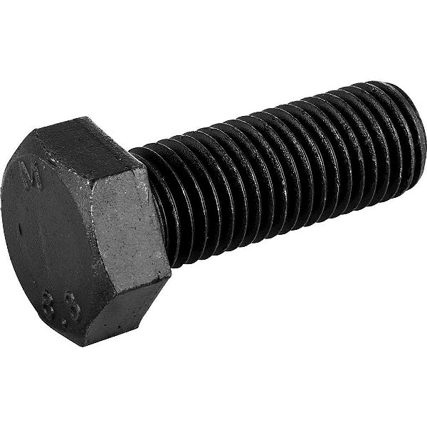 Parafuso sextavado 8.8 24mm x 65mm MA rosca total DIN 933 caixa com 20 peças VONDER