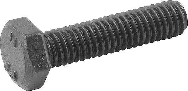 Parafuso sextavado 8.8 6mm x 25mm MA rosca total DIN 933 caixa com 500 peças VONDER