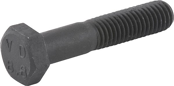 Parafuso sextavado 8.8 8mm x 40mm MA rosca parcial DIN 931 caixa com 200 peças VONDER