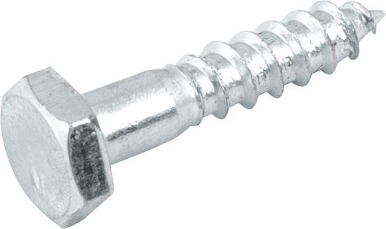 Parafuso sextavado rosca soberba 1/4" x 30mm cartela com 4 peças VONDER